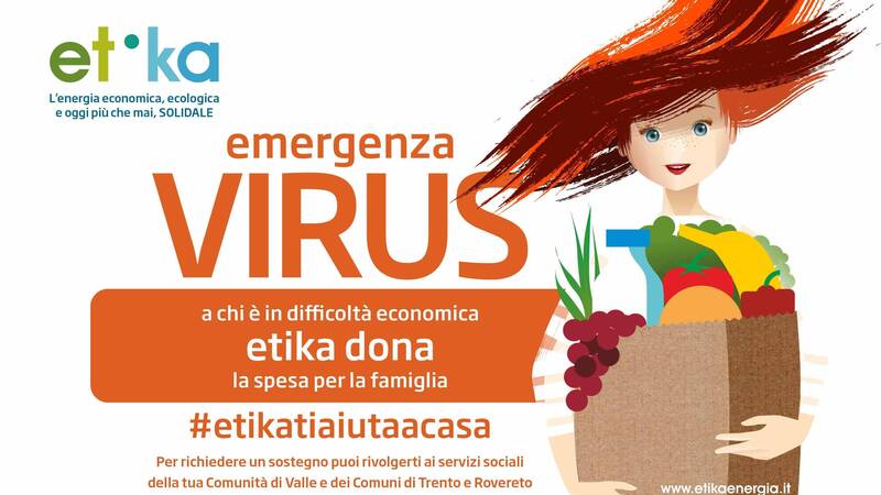 Etika contro l'emergenza sociale: inizia la consegna dei pacchi alimentari